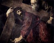 TIZIANO Vecellio Christ Carrying the Cross oil painting artist